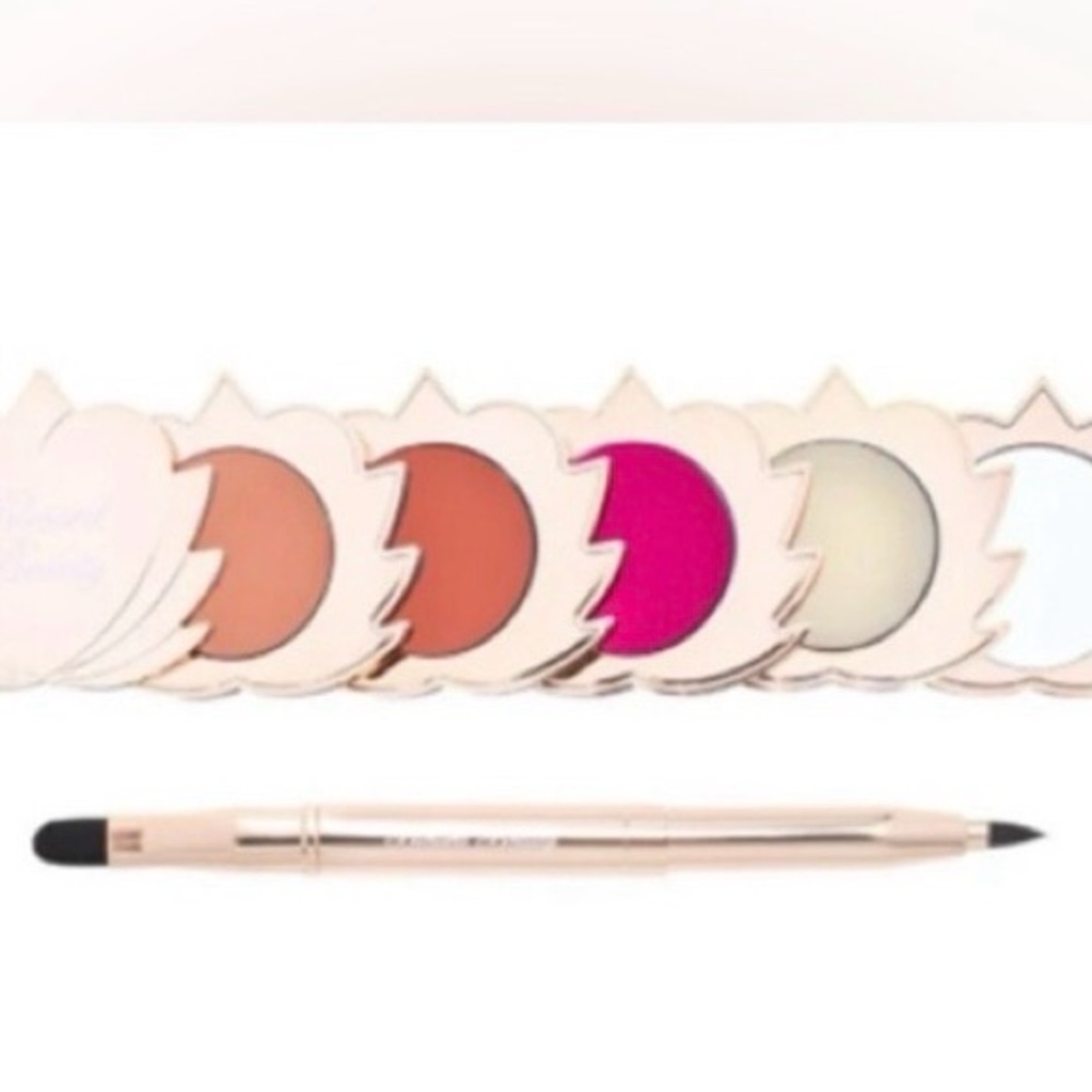 Natural Lip Cream Set by Blessed Beauty Stackable Magnetic - Divine Pinks